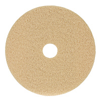 Boardwalk Burnishing Floor Pads, 19" Diameter, Tan, 5/Carton (BWK4019ULT)