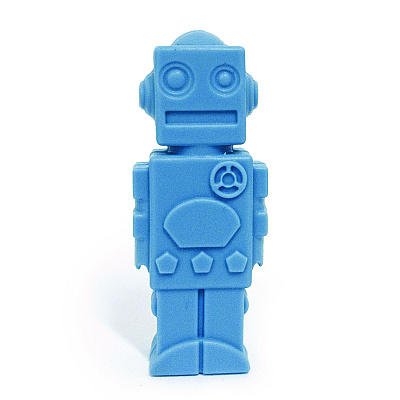 TPG Creations Pencil Topper, Robot, Blue, 24/Carton (TPG43024)