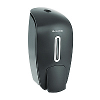 Alpine Surface Mounted Soap and Hand Sanitizer Dispenser, 27 oz, 4.1 x 4.6 x 9.6, Gray (ALHALP425GRY)