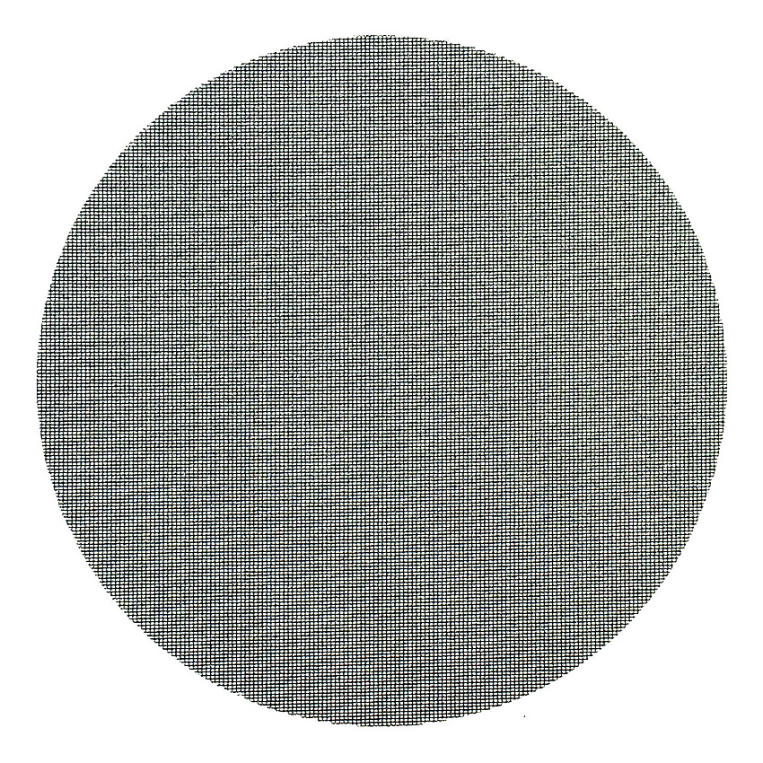 Americo Sand Screen Discs, 20" Diameter, 150 Grit, Black, 10/Carton (AMF501520)