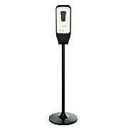 Alpine Automatic Foam Hand Sanitizer/Soap Dispenser with Floor Stand, 40 oz, 4.48 x 6 x 45, White (ALHALP430FS)