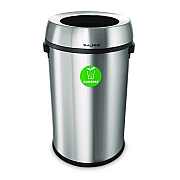 Alpine 17 Gallon Stainless Steel Open Top Compost Station (ALHALP47065LCO)
