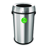 Alpine 17 Gallon Stainless Steel Open Top Compost Station (ALHALP47065LCO)