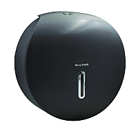 Alpine Plastic Single Roll Jumbo Toilet Paper Dispenser, 5.3 x 11.5 x 11.7, Gray (ALHALP450GRY)
