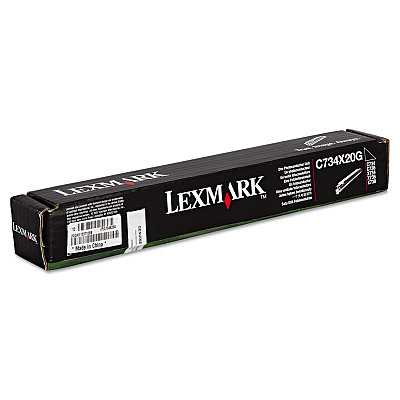 Lexmark C734X20G Photoconductor Kit, 20,000 Page-Yield, Black