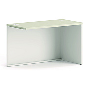HON 38000 Series Return Shell, Right, 31.75w x 53.19d x 3.75h,Silver Mesh/Light Gray (HON38943RB9Q)