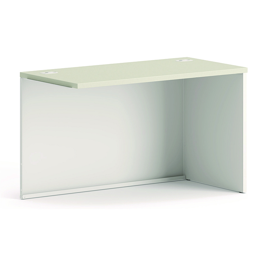 HON 38000 Series Return Shell, Right, 31.75w x 53.19d x 3.75h,Silver Mesh/Light Gray (HON38943RB9Q)