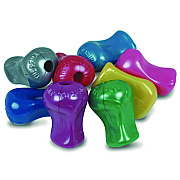 TPG Creations Original Grip, 1" Long, Assorted Metallic Colors, 72/Carton (TPG11872)