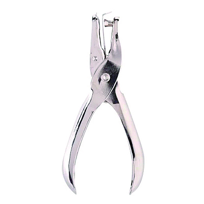 TPG Creations 15-Sheet One-Hole Punch, 0.25" Holes, Silver, 72/Carton (TPG15672)