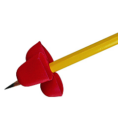 TPG Creations Writing C.L.A.W. Pencil Grip, 1.4" Long, Medium, Assorted Colors, 72/Carton (TPG21272)