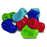 TPG Creations Pinch Pencil Grip, 1" Long, Assorted Colors, 100/Carton (TPG127100)