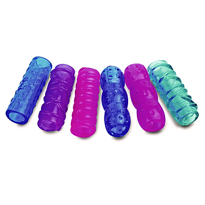 TPG Creations Extreme Gel Grip, 1.3" Long, Assorted Colors, 600/Carton (TPG165600)