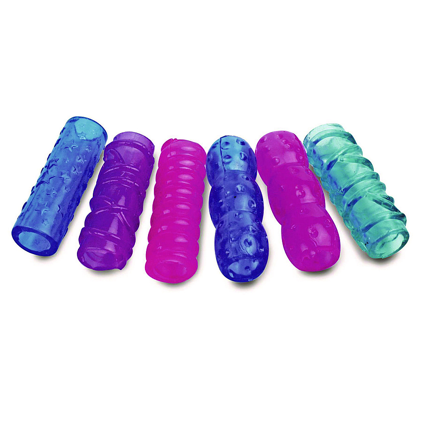 TPG Creations Extreme Gel Grip, 1.3" Long, Assorted Colors, 600/Carton (TPG165600)