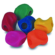 TPG Creations Mini Pencil Grip, 0.8" Long, Assorted Colors, 600/Carton (TPG175600)