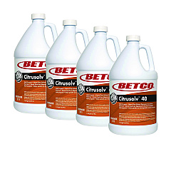 Betco Citrusolv 40 HD Degreaser, Citrus Scent, 1 gal Bottle, 4/Carton (BET2110400)