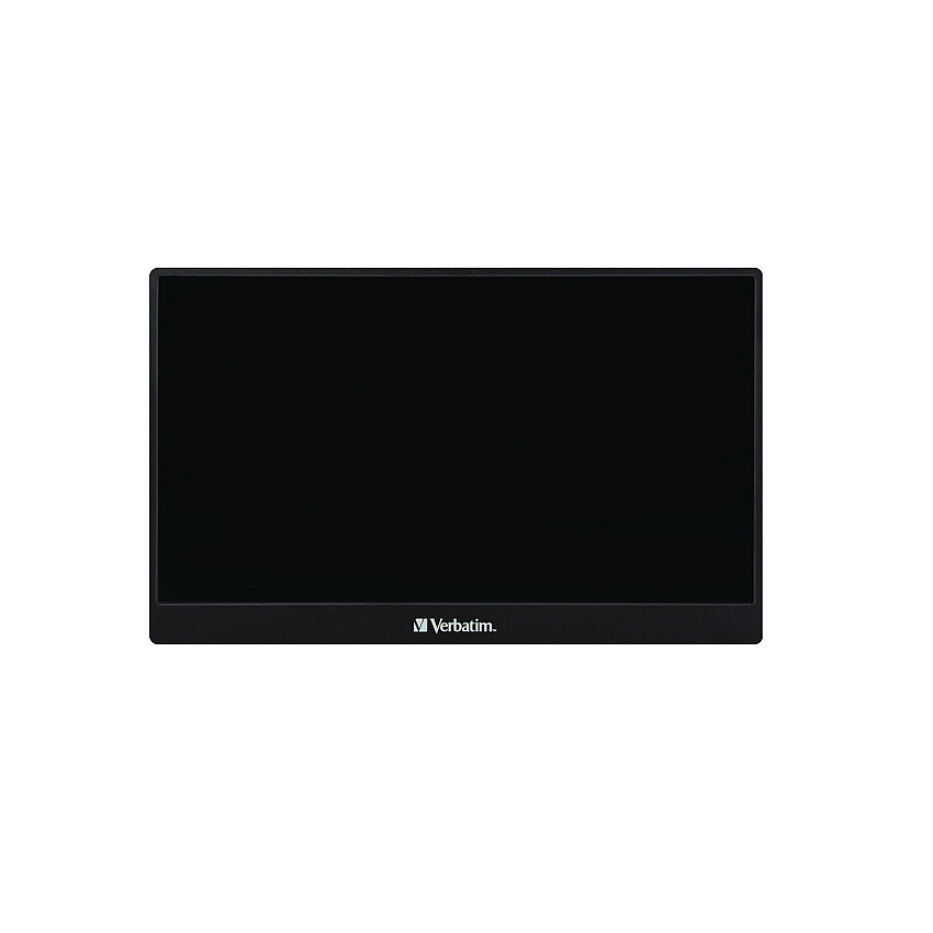 Verbatim Portable Monitor, 14" Widescreen, IPS Panel, 1920 Pixels x 1080 Pixels, Plastic (49590)