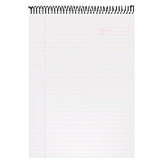 TOPS Color Notepads, Wide/Legal Rule, Orchid Cover, 70 White 8.5 x 11.75 Sheets (TOP99710)