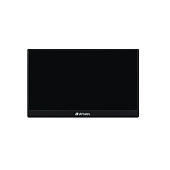 Verbatim Portable Touchscreen Monitor. 15.6" Widescreen, IPS Panel, 1920 Pixels x 1080 Pixels (49592)