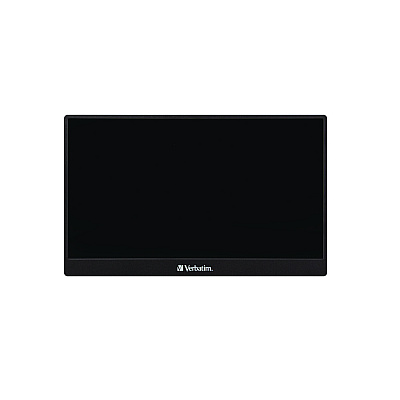 Verbatim Portable Touchscreen Monitor. 15.6" Widescreen, IPS Panel, 1920 Pixels x 1080 Pixels (49592)