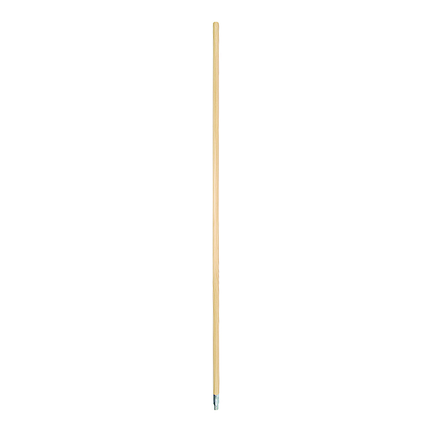 Boardwalk Metal Tip Threaded Hardwood Broom Handle, 0.94" dia x 60", Natural (BWK136)