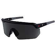 ergodyne Skullerz AEGIR-AFASPM Anti-Scratch and Enhanced Anti-Fog Safety Glasses, Matte Black Frame, Smoke Polycarb Lens (EGO55063)