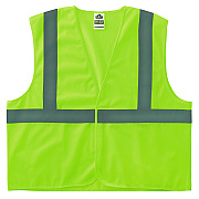 ergodyne GloWear 8205HL-ECO Class 2 Recycled Hi-Vis Vest, Mesh, Polyester, Small/Medium, Lime (EGO21983)