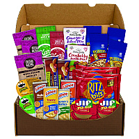 Snack Box Pros On The Go Snack Box, 27 Assorted Snacks/Box (GRR700S0009)