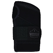 ergodyne ProFlex 4005 Wrist Brace Support with Single Strap, Small, Fits Right Hand, Black (EGO70144)