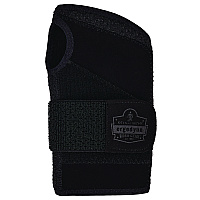 ergodyne ProFlex 4005 Wrist Brace Support with Single Strap, Small, Fits Right Hand, Black (EGO70144)