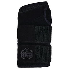 ergodyne ProFlex 4015 Wrist Brace Support with Double Strap, Small, Fits Left Hand, Black (EGO70148)