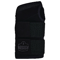 ergodyne ProFlex 4015 Wrist Brace Support with Double Strap, X-Large, Fits Left Hand, Black (EGO70151)