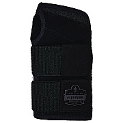 ergodyne ProFlex 4015 Wrist Brace Support with Double Strap, Small, Fits Right Hand, Black (EGO70152)