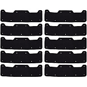 ergodyne Skullerz 8953 Hard Shell Bump Cap Sweatband Replacement, Black, 10/Pack (EGO60237)