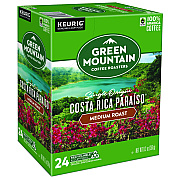 Green Mountain Coffee Roasters Roasters Roasters K-Cup Pods Costa Rica Paraiso, 24/Box (GMT8087)
