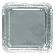 HFA 8" Square Cake Pan, 7.88 x 7.88 x 1.31, Silver, Aluminum, 500/Carton (HFA404835500)