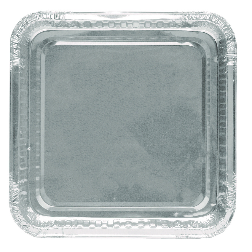 HFA 8" Square Cake Pan, 7.88 x 7.88 x 1.31, Silver, Aluminum, 500/Carton (HFA404835500)