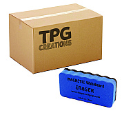 TPG Creations Whiteboard Magnetic Eraser, 4.4  x 2  x 1, 144/Carton (TPG352144)