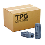TPG Creations Pencil Topper, Giant Face, Gray, 36/Carton (TPG43436)
