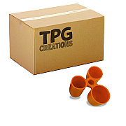 TPG Creations Writing C.L.A.W. Pencil Grip, Large, 1.6" Long, Assorted Colors, 80/Carton (TPG21380)
