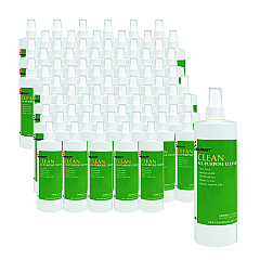 AbilityOne 7930009265280, SKILCRAFT Clean All-Purpose Cleaner, Fragrance-Free, Alkaline Base, 16 oz Spray Bottle, 48/Carton