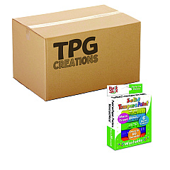 TPG Creations Kwik Stix Tempera Paint Set, 6 Assorted Neon Colors, 6/Set, 24 Sets/Carton (TPG61024)