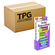 TPG Creations Kwik Stix Tempera Paint Set, 10 Assorted Pastel Colors, 10/Set, 12 Sets/Carton (TPG68012)
