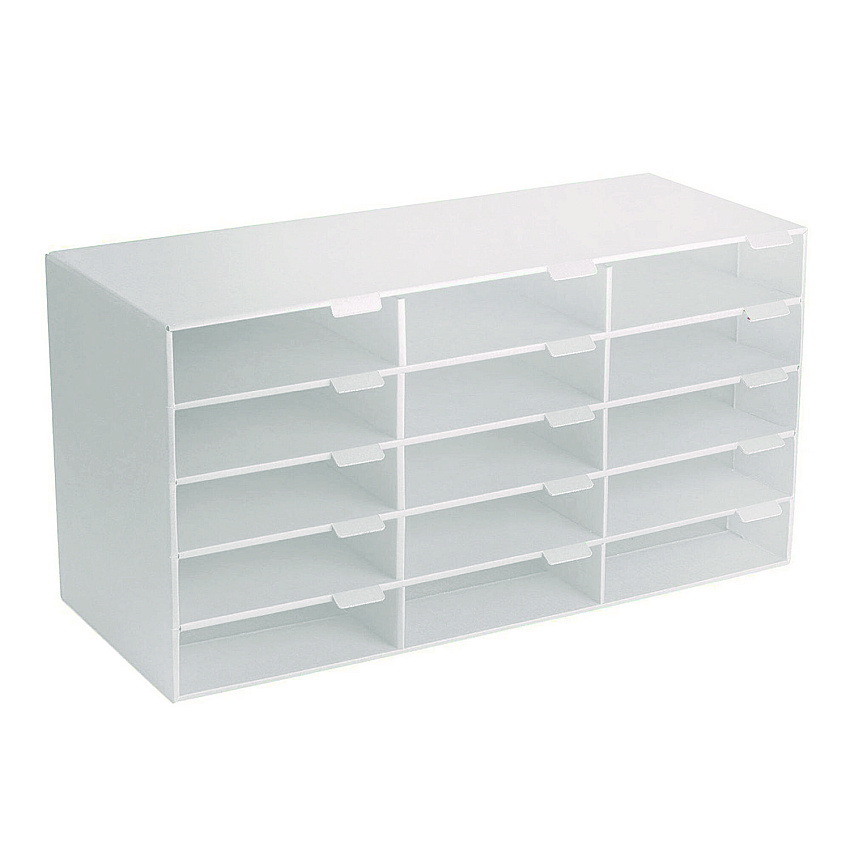 AdirOffice File Classroom Literature Organizer, 15 Sections, Letter Size, 32 x 13 x 17, White (ALHI50115WHI)