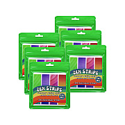 TPG Creations Zen Strips, Bumpy Gradient Classpack, Assorted Colors, 24/Set, 6 Sets/Carton (TPG854246)