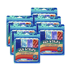 TPG Creations Zen Strips, Sandy Gradient, Assorted Colors, 4/Set, 36 Sets/Carton (TPG85536)