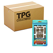TPG Creations Anywhere Zen Strips, Sandy Cheetah Print, Assorted Colors, 13/Set, 24 Sets/Carton (TPG88524)