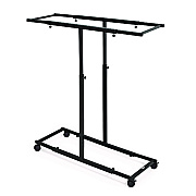 AdirOffice Blueprint Storage Cabinet Steel Vertical Plan Center, Assorted Document Sizes,15" x 27" to 47.25" x 32.5" to 57", Black (ALHI614BLK)