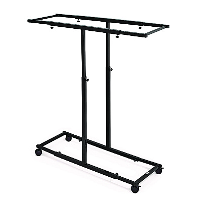 AdirOffice Blueprint Storage Cabinet Steel Vertical Plan Center, Assorted Document Sizes,15" x 27" to 47.25" x 32.5" to 57", Black (ALHI614BLK)