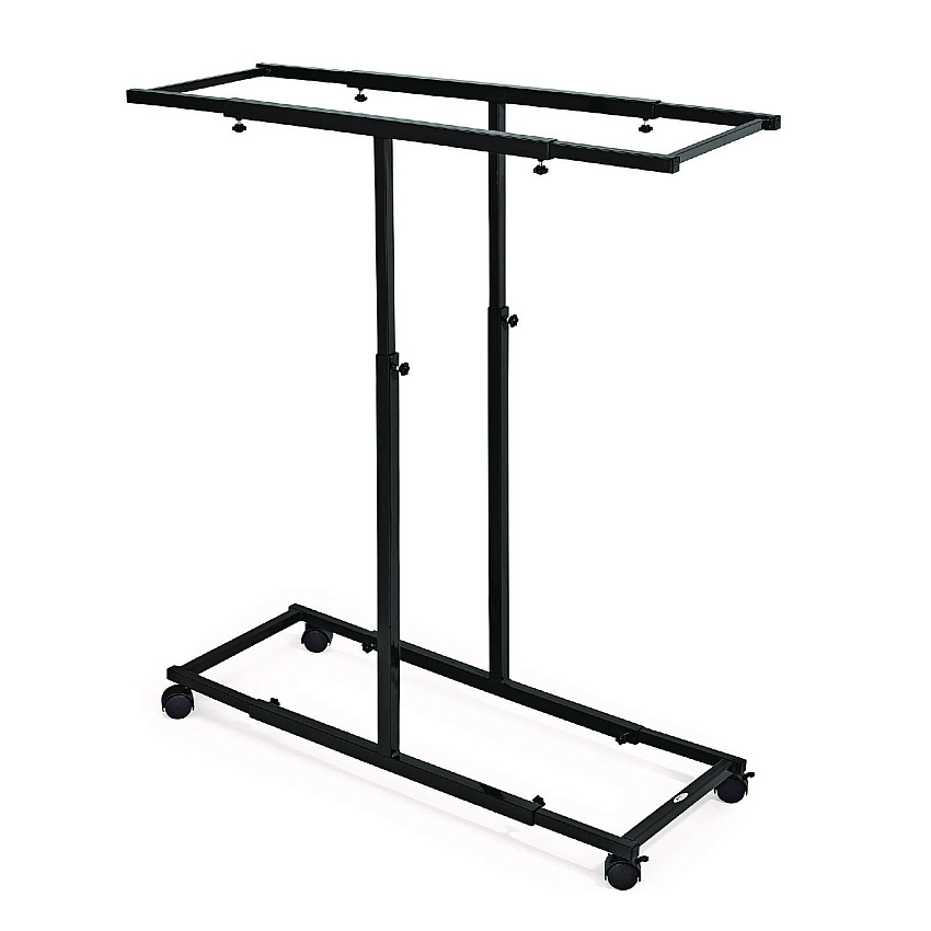 AdirOffice Blueprint Storage Cabinet Steel Vertical Plan Center, Assorted Document Sizes,15" x 27" to 47.25" x 32.5" to 57", Black (ALHI614BLK)