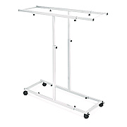 AdirOffice Blueprint Storage Cabinet Steel Vertical Plan Center, Assorted Document Sizes, 15" x 27" to 47.25" x 32.5" to 57", White (ALHI614WHI)